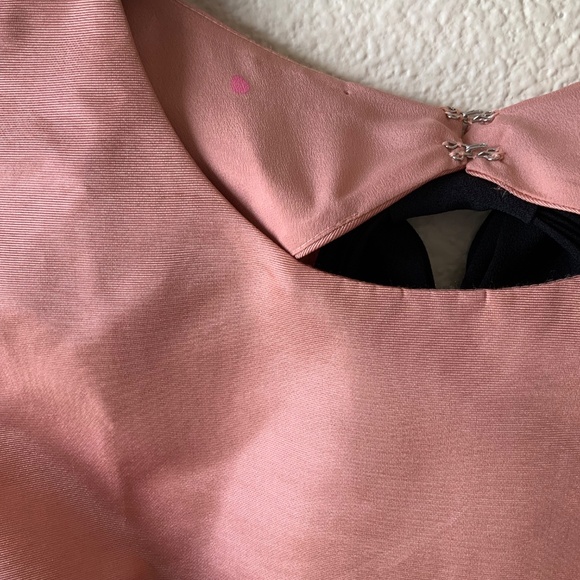 NEW! J Crew Satin Taffeta Midi Pink Dress Size 6 - Picture 4 of 12